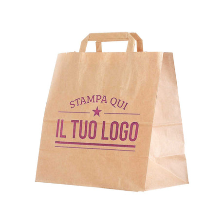 Shopper Food Line Personalizzate Piattina