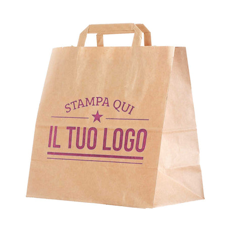 Shopper Food Line Personalizzate Piattina