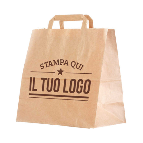 Shopper Food Line Personalizzate Piattina