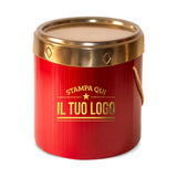 Portapanettone Retrò Alto 1 KG Personalizzabile