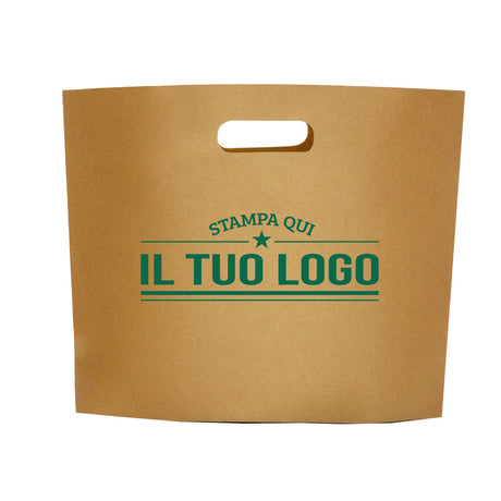 Shopper D-Bag personalizzata manico fagiolo