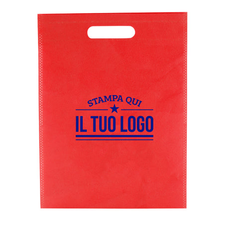 Shopper TNT manico Fustellato Personalizzabile