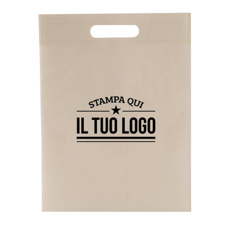 Shopper TNT manico Fustellato Personalizzabile