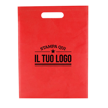 Shopper TNT manico Fustellato Personalizzabile